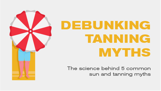 debunking tanning myths